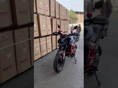 motocicleta dual del deporte